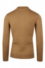 Man's brown knitted cardigan