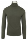 Man's khaki knitted t-shirt