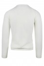 Man's ecru knitted t-shirt