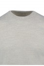 Man's beige knitted t-shirt