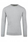 Man's light grey knitted t-shirt