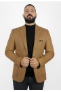 Man's brown blazer