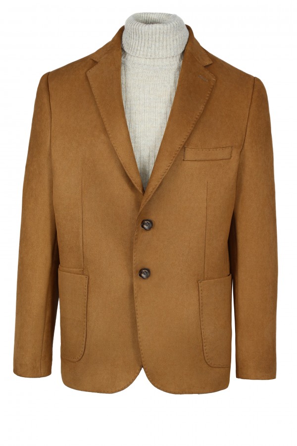 Man's camel blazer