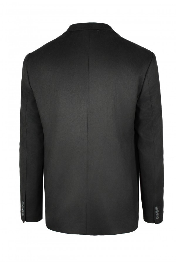 Man's black blazer