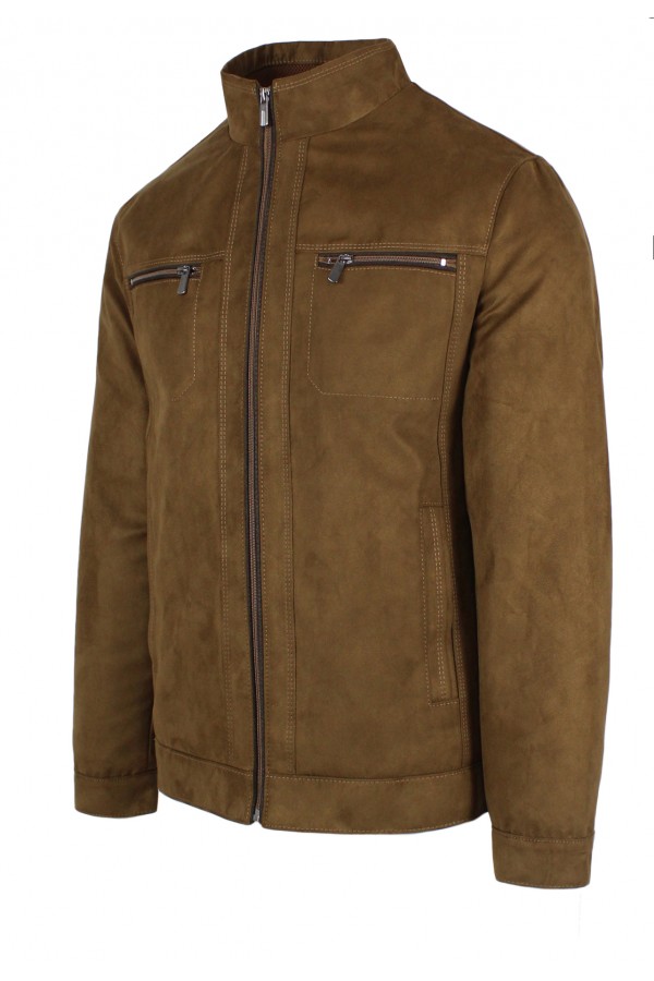 Man's camel jacket