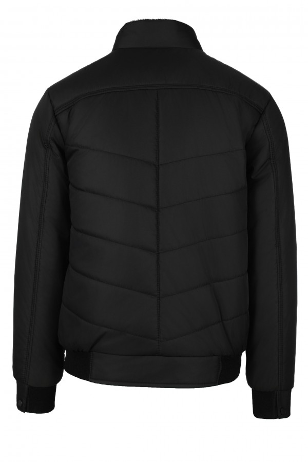 Man's black jacket