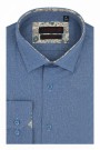 Man's sky blue shirt slim fit