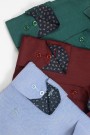 Man's green shirt slim fit