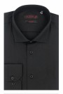 Man's black shirt slim fit