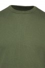 Man's khaki knitted t-shirt