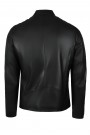 Man's black Leather jacket