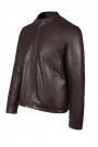 Man's bordeuax Leather jacket