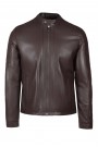 Man's bordeuax Leather jacket