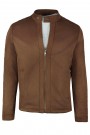 Man's brown castor jacket