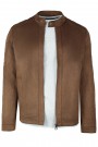 Man's brown castor jacket