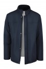 Man's dark blue jacket