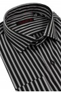 La pupa man's grey-black shirt striped 