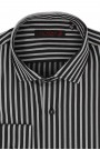 La pupa man's grey-black shirt striped 