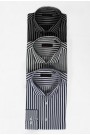 La pupa man's grey-black shirt striped 