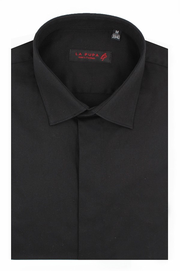 Man's black shirt 