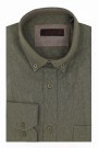 Man's green cotton shirt  