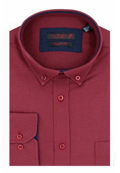 Man's bordeuax shirt 