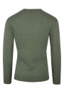 Man's khaki knitted t-shirt