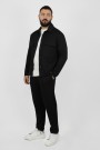 Man's oversize rip black pants