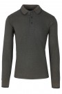 Man's brown t-shirt polo