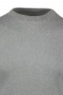 Man's grey knitted t-shirt