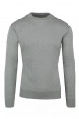 Man's grey knitted t-shirt