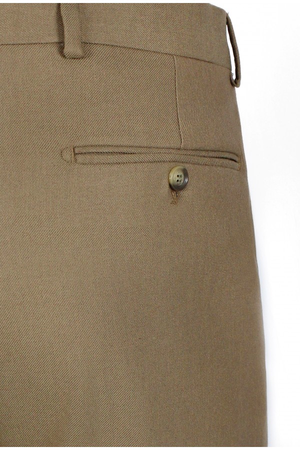 Man's camel trousers