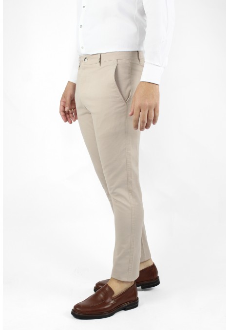 Man's beige pants chinos