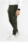 Man's khaki pants cargo