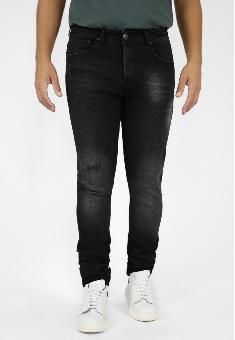 Man's black jeans