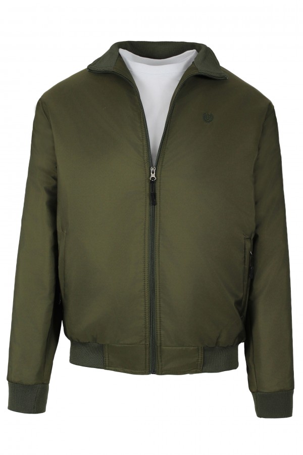 Man's khaki jacket